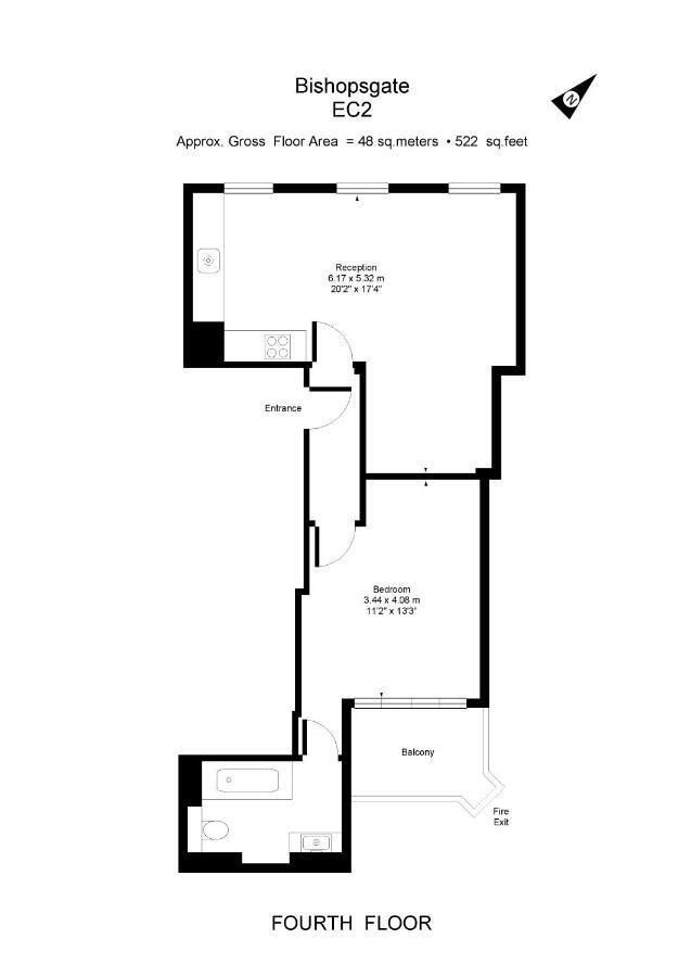 Apartment 4, 48 Bishopsgate By City Living Londres Extérieur photo